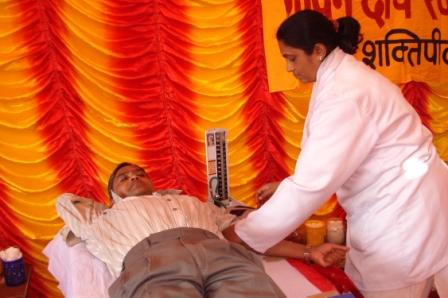 Blood Donation Camp By Gayatri Parwar